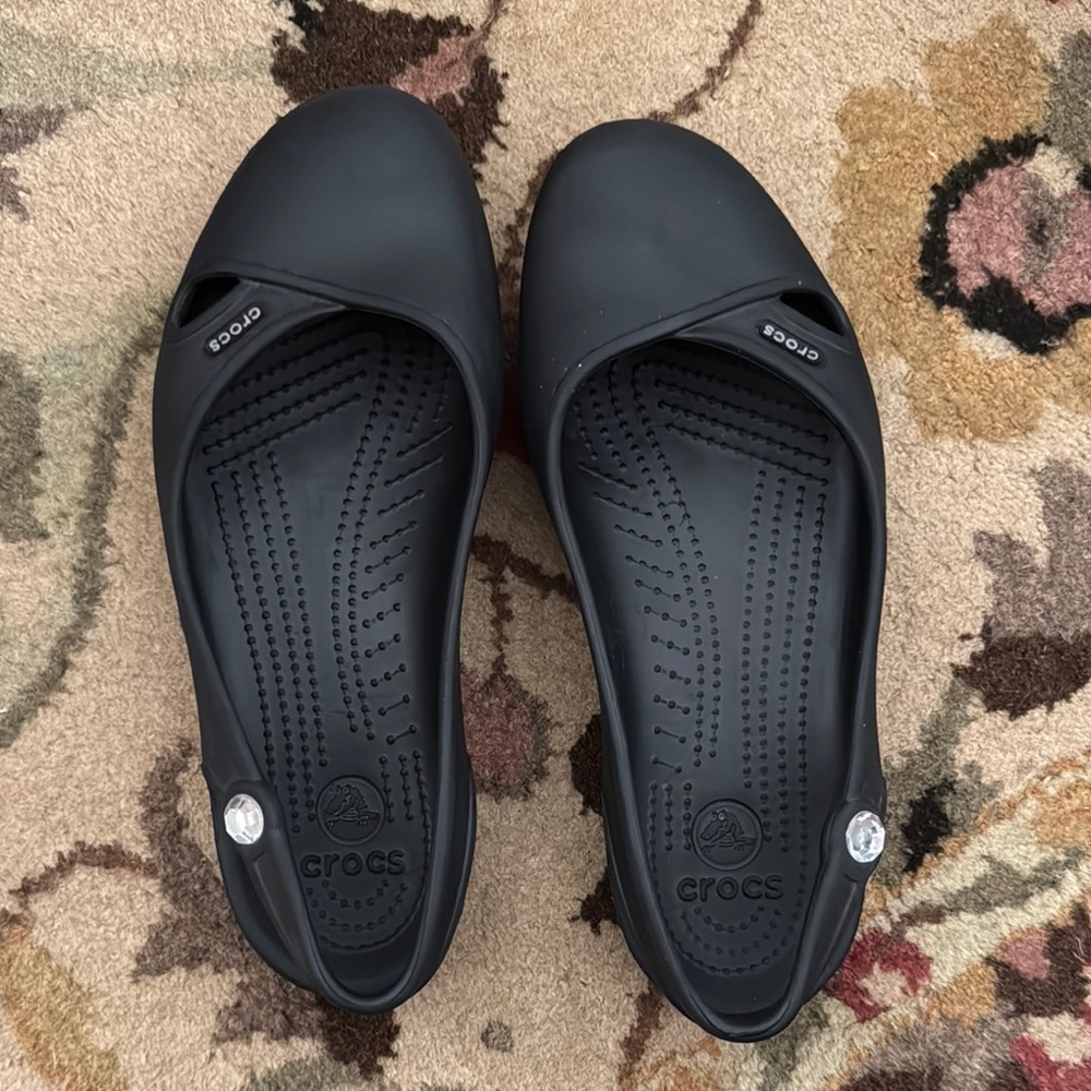 CROCS Black Women's Sandals